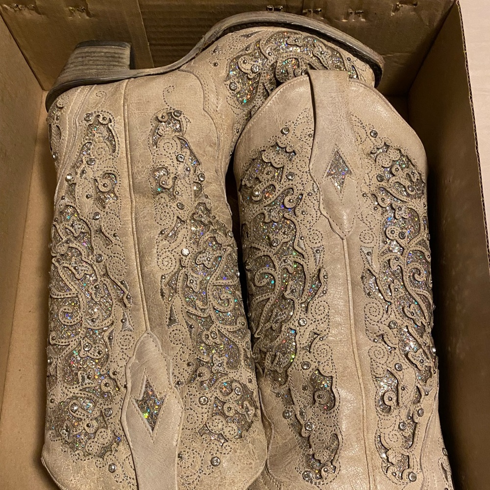 COPY - Corral boots- these was posted before with the wrong size listed